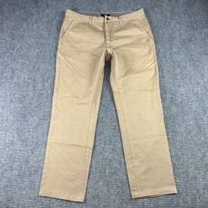 Gant Soho‎ Low Waist Narrow Fit Chino Pants Mens 34x34 Beige Khakis Trousers